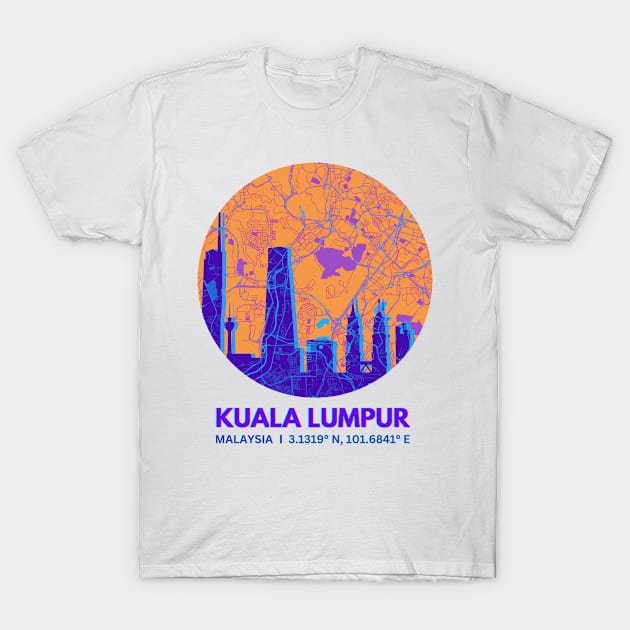 KL Malaysia V2, Next Travel Destination T-Shirt by UnRT